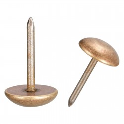 10Pcs 45/64" Dia Upholstery Tacks Furniture Tacks Nail Pins for Furniture Bronze