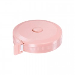 Measuring Tape 1.5M/60-inch Round Retractable Tailors Tape Measure, Pink